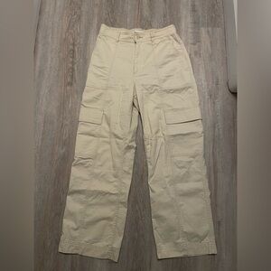 Abercrombie & Fitch Curve Love Relaxed Cargo Pants